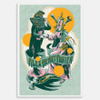 Load image into Gallery viewer, “Brighter As We Rise Up Again” Silkscreen Poster