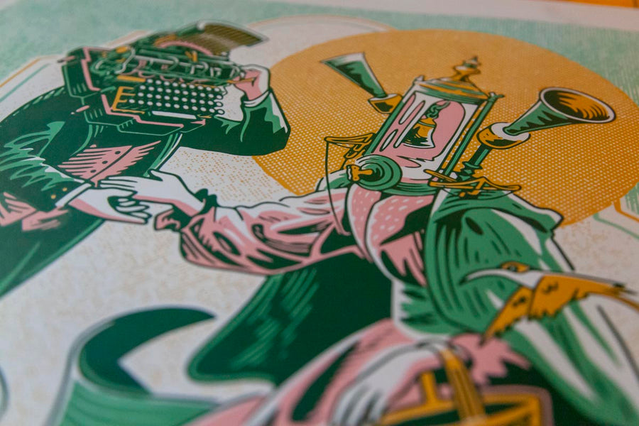 “Brighter As We Rise Up Again” Silkscreen Poster