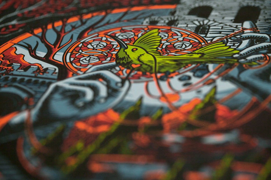 "As Long as the Heart” Silkscreen Poster