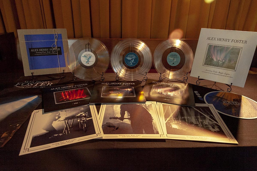 “Standing Under Bright Lights” [Collector Boxset with Clear Lathe Cut LPs]