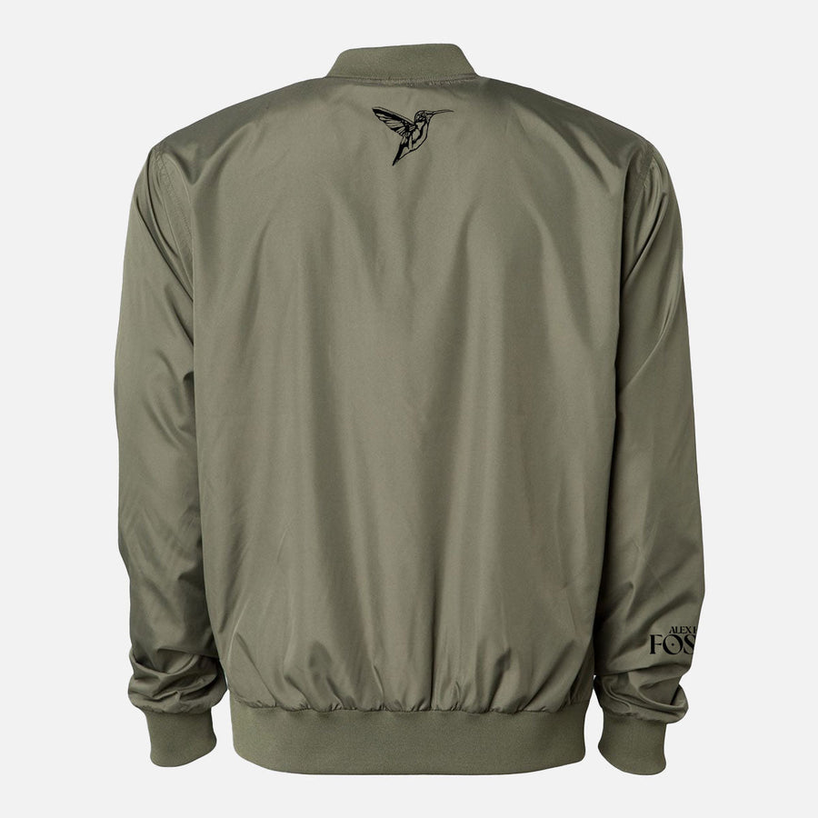 “Dazzling Twilight” Lightweight Bomber Jacket
