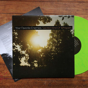 "Sacred Kind Of Whispers" - Green [Vinyl] Vert