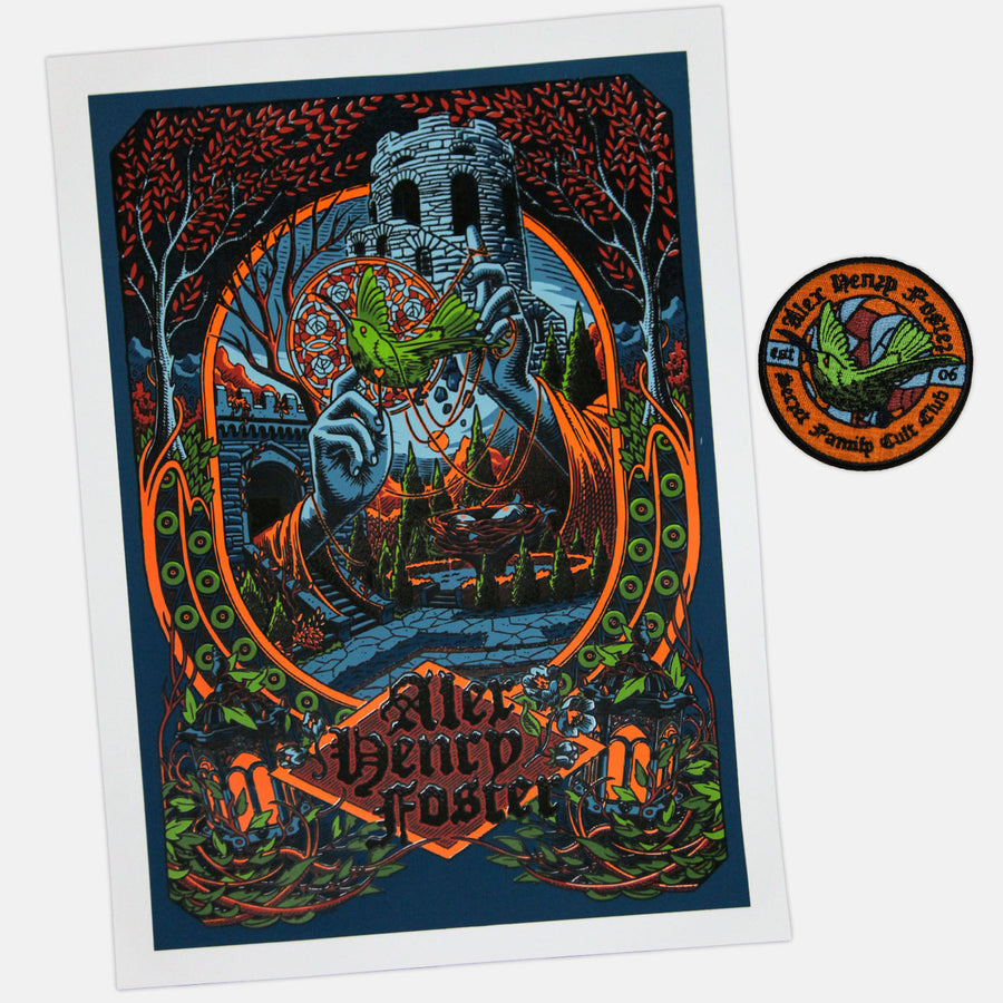"As Long as the Heart” Silkscreen Poster